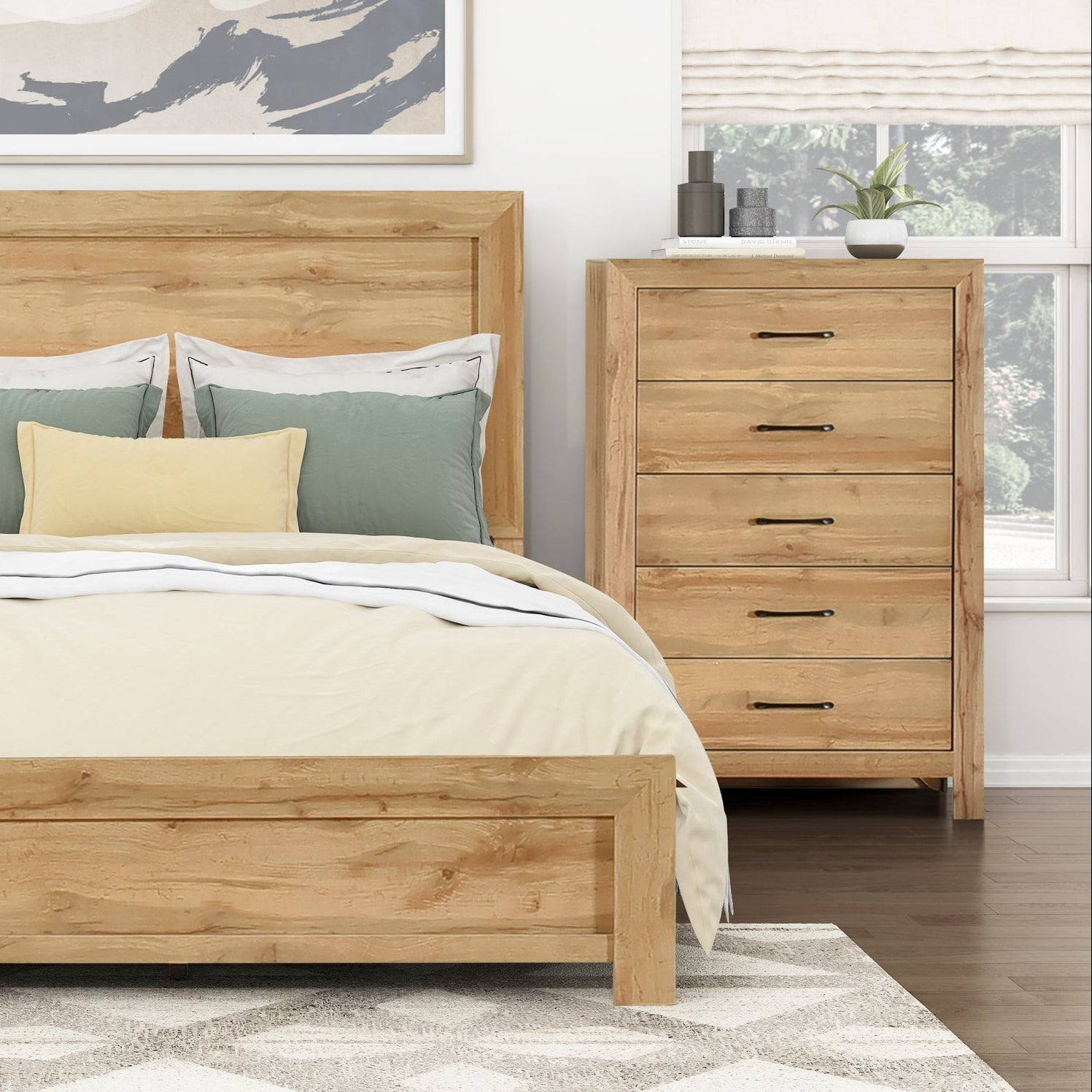 1 HAB: Maestro | Juego de dormitorio 2022 Juego de 5 piezas