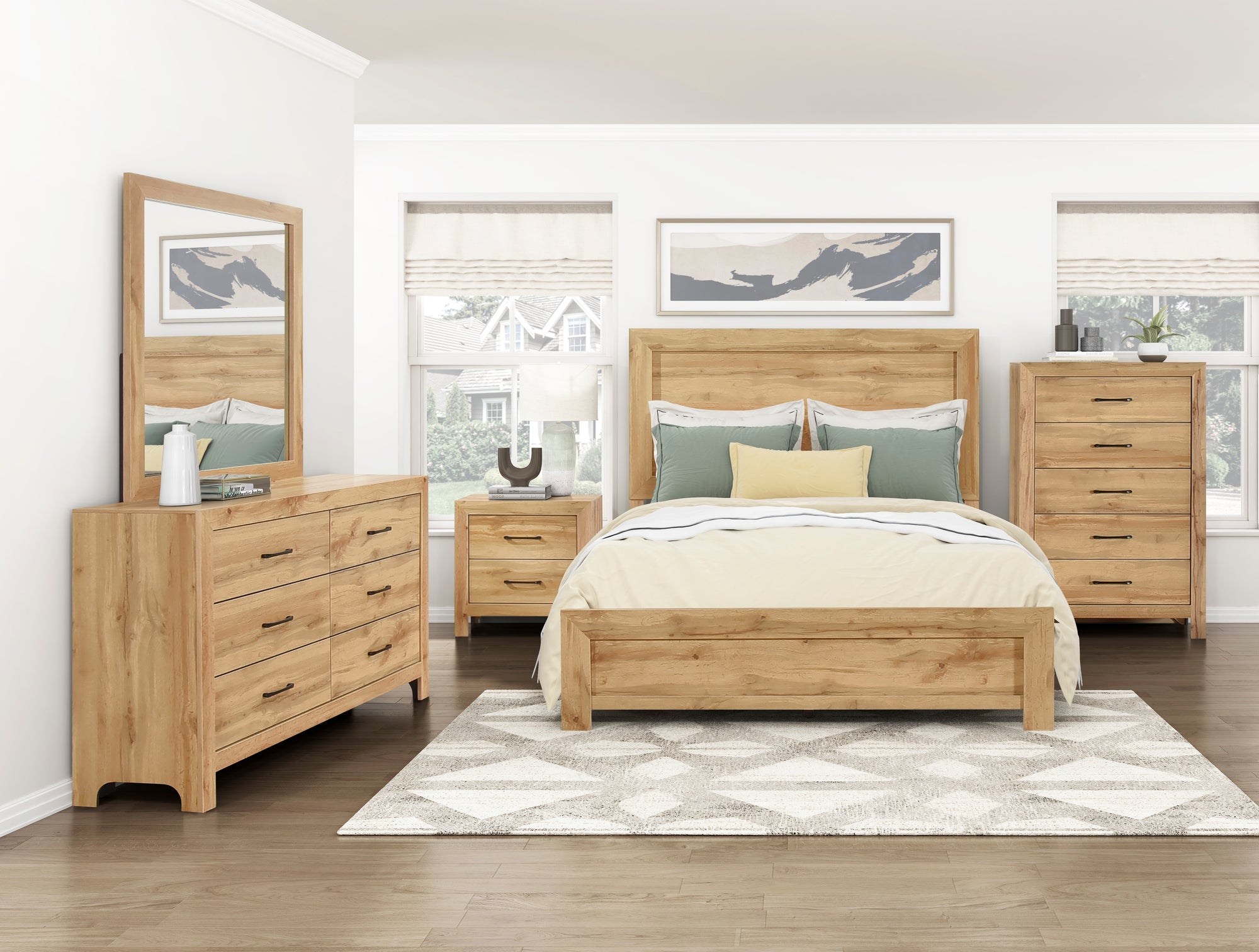 Noah Full 5 Piece Bedroom Set - Adams Furniture