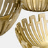 Gold Geometric Bowls (Set of 3)