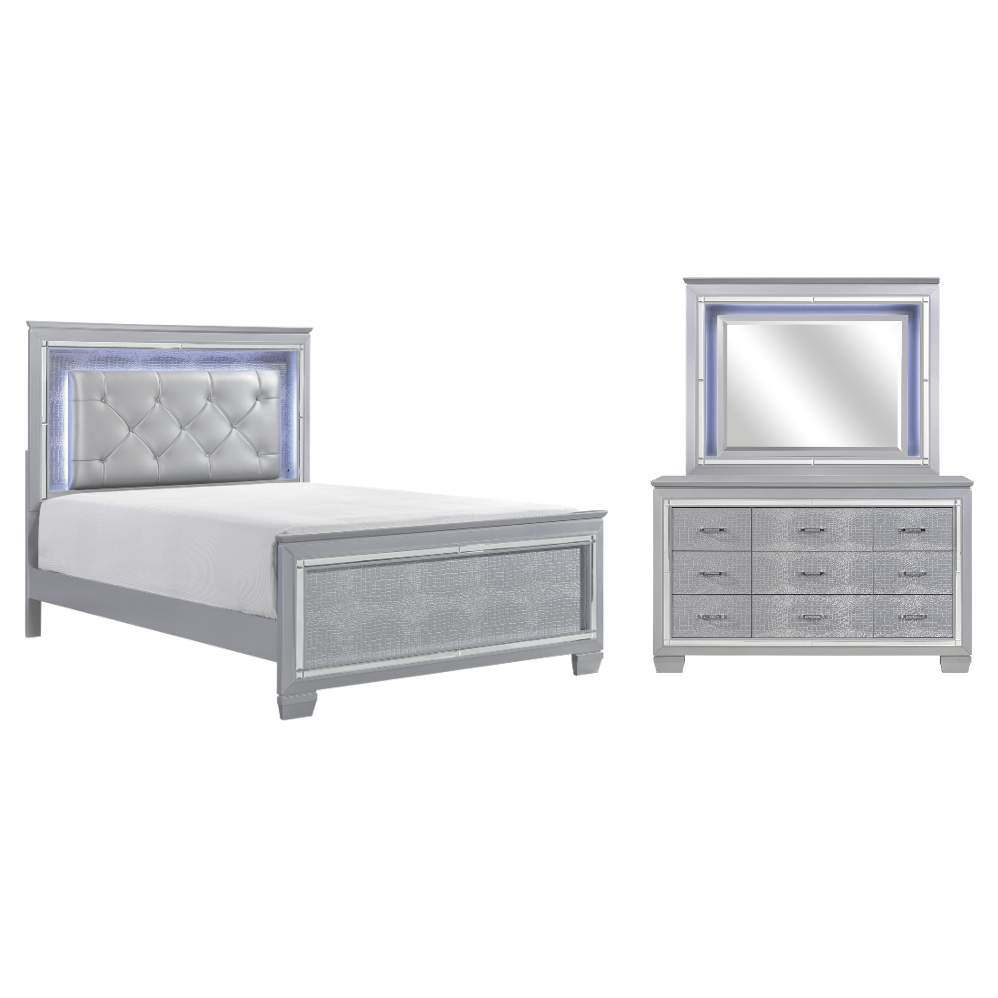 Skylar King 3 Piece Bedroom Set - Adams Furniture