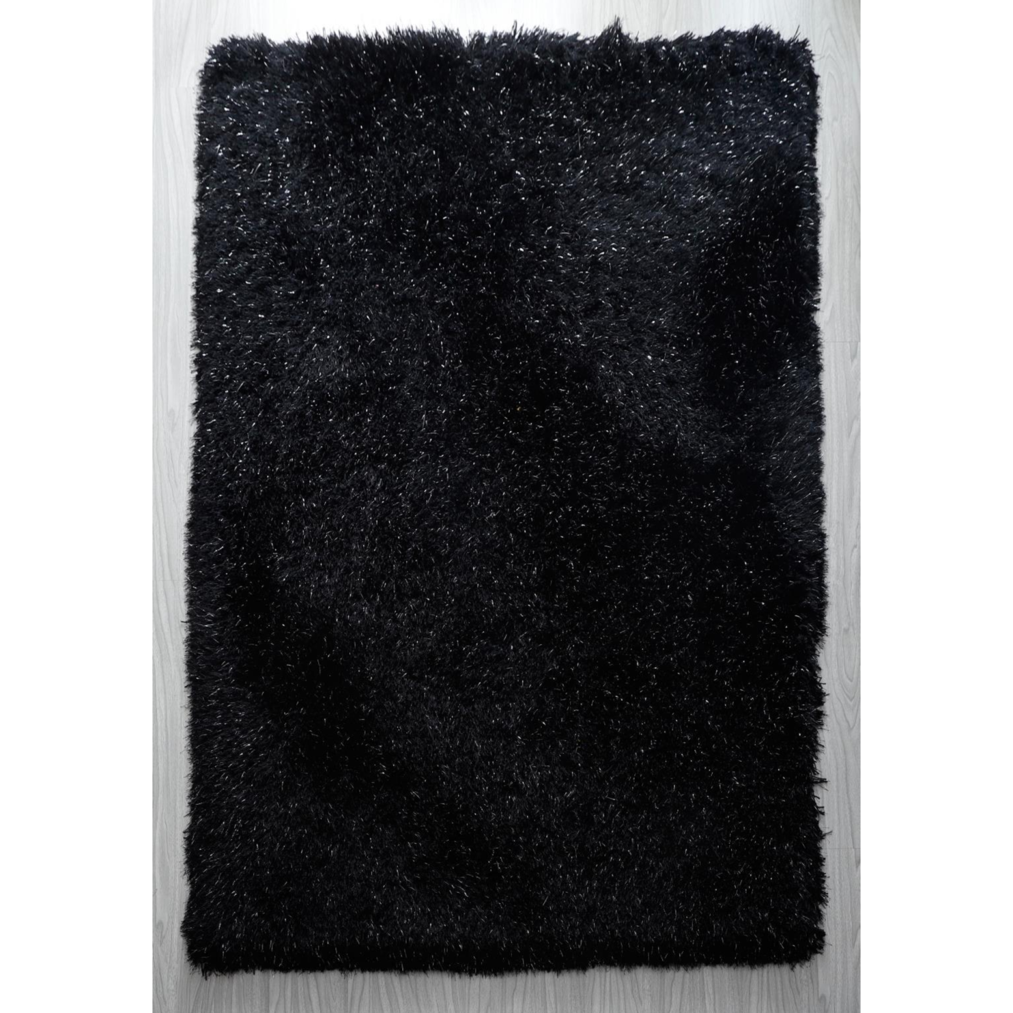 Manhattan Black 8X10 Area Rug - Adams Furniture