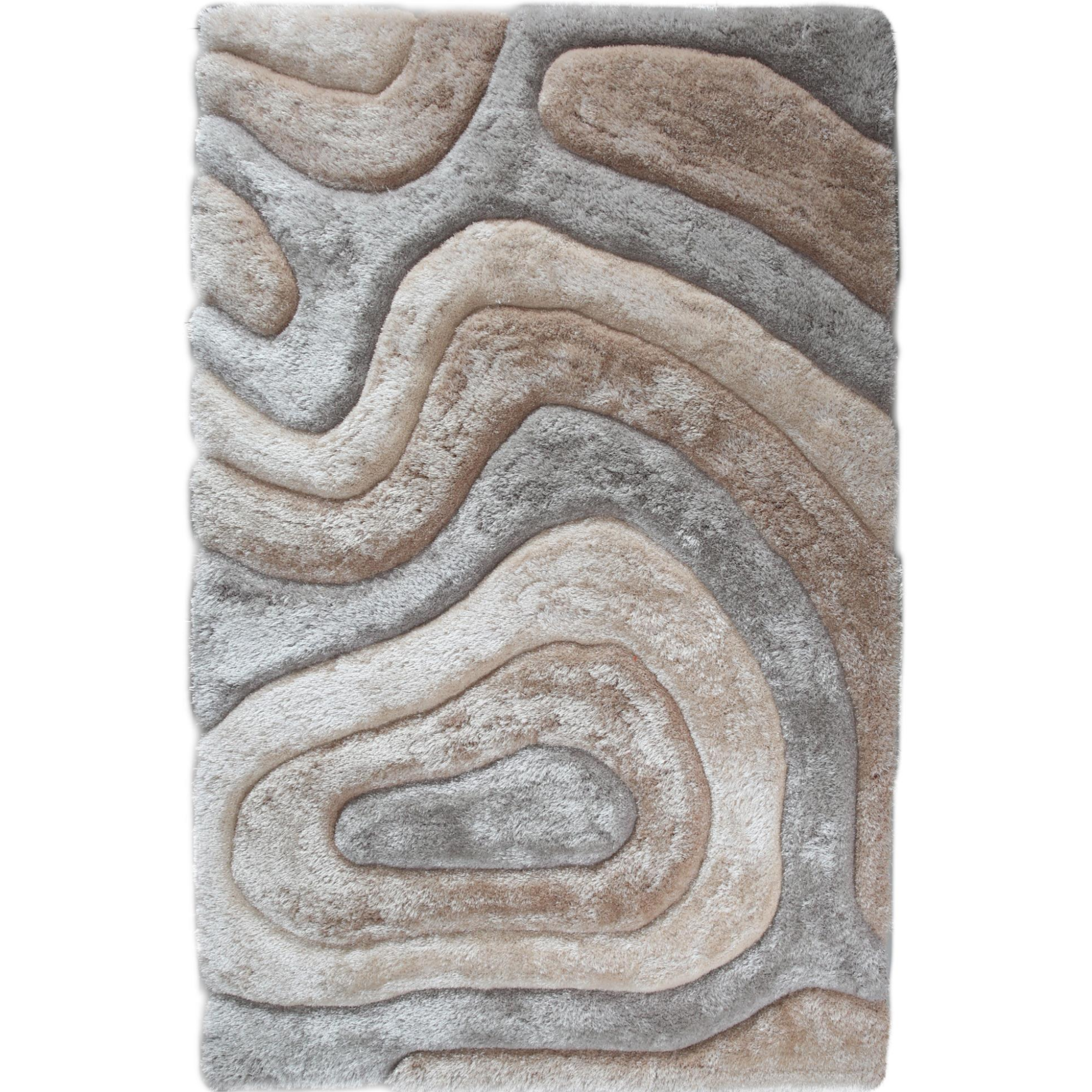 Mateos Shag 8X10 Area Rug - Adams Furniture