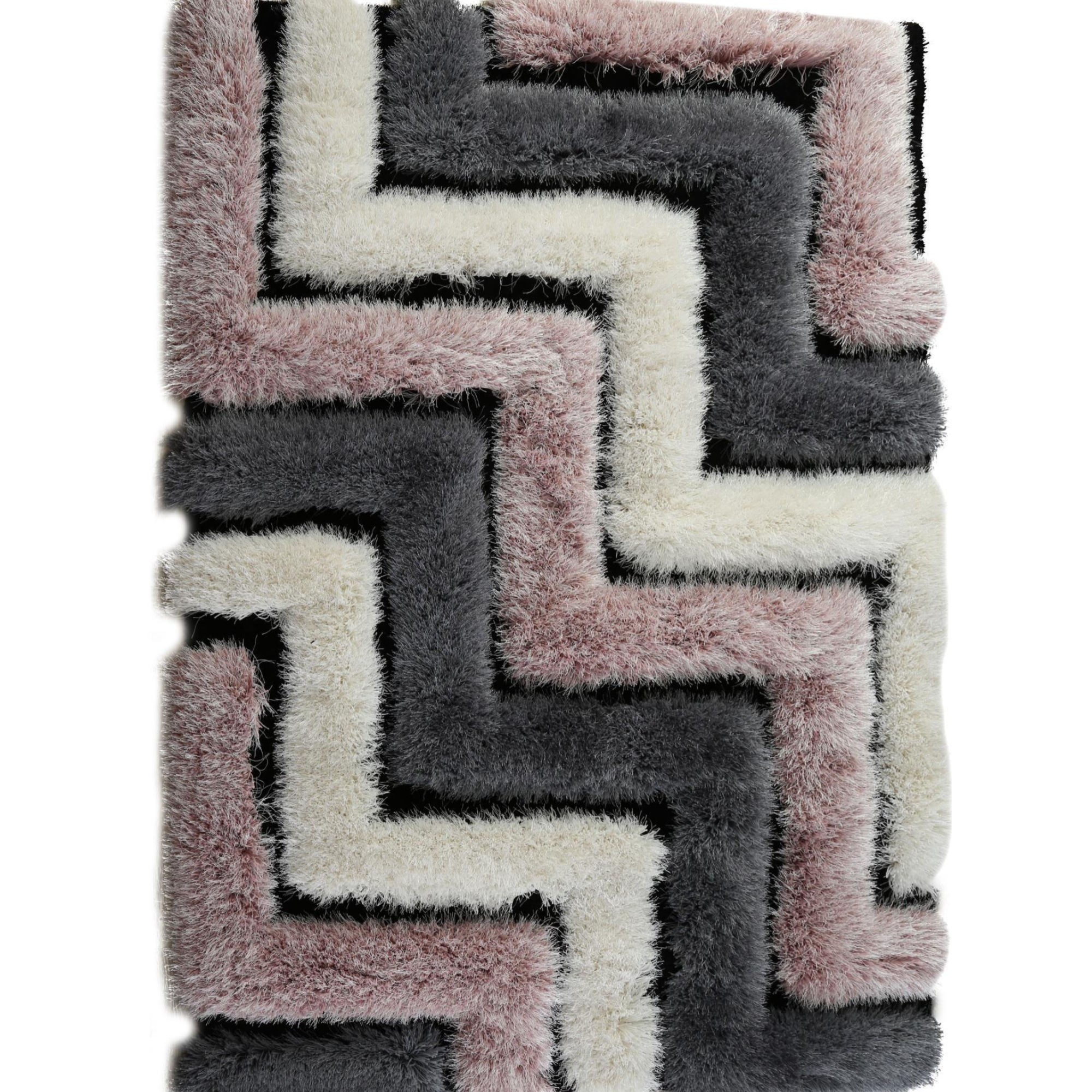 3D Shag 8X10 Area Rug - Adams Furniture