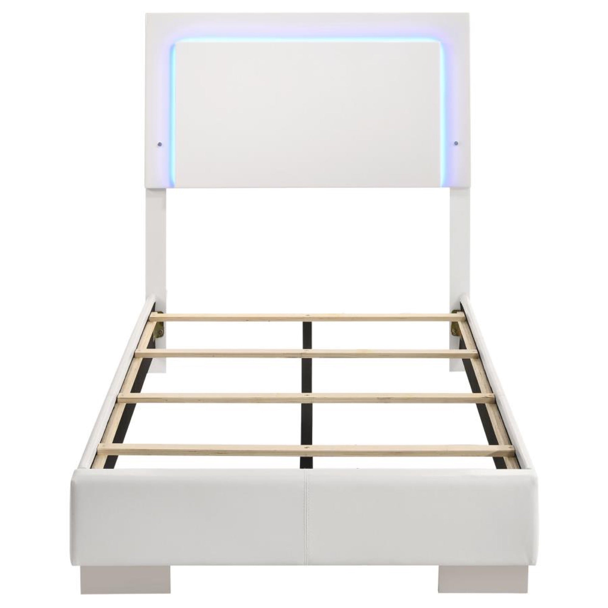 Felicity Twin Bed w/ LED Light - Adams Furniture