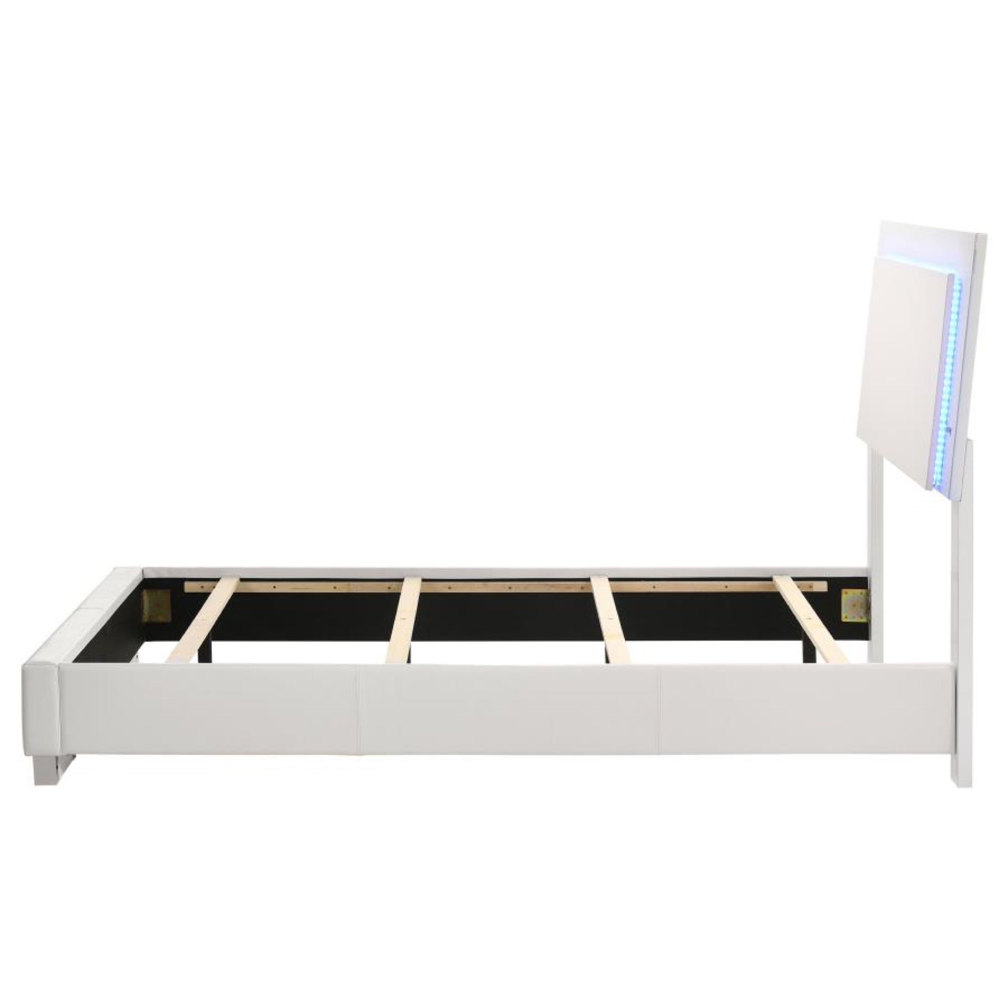 Felicity Twin Bed w/ LED Light - Adams Furniture