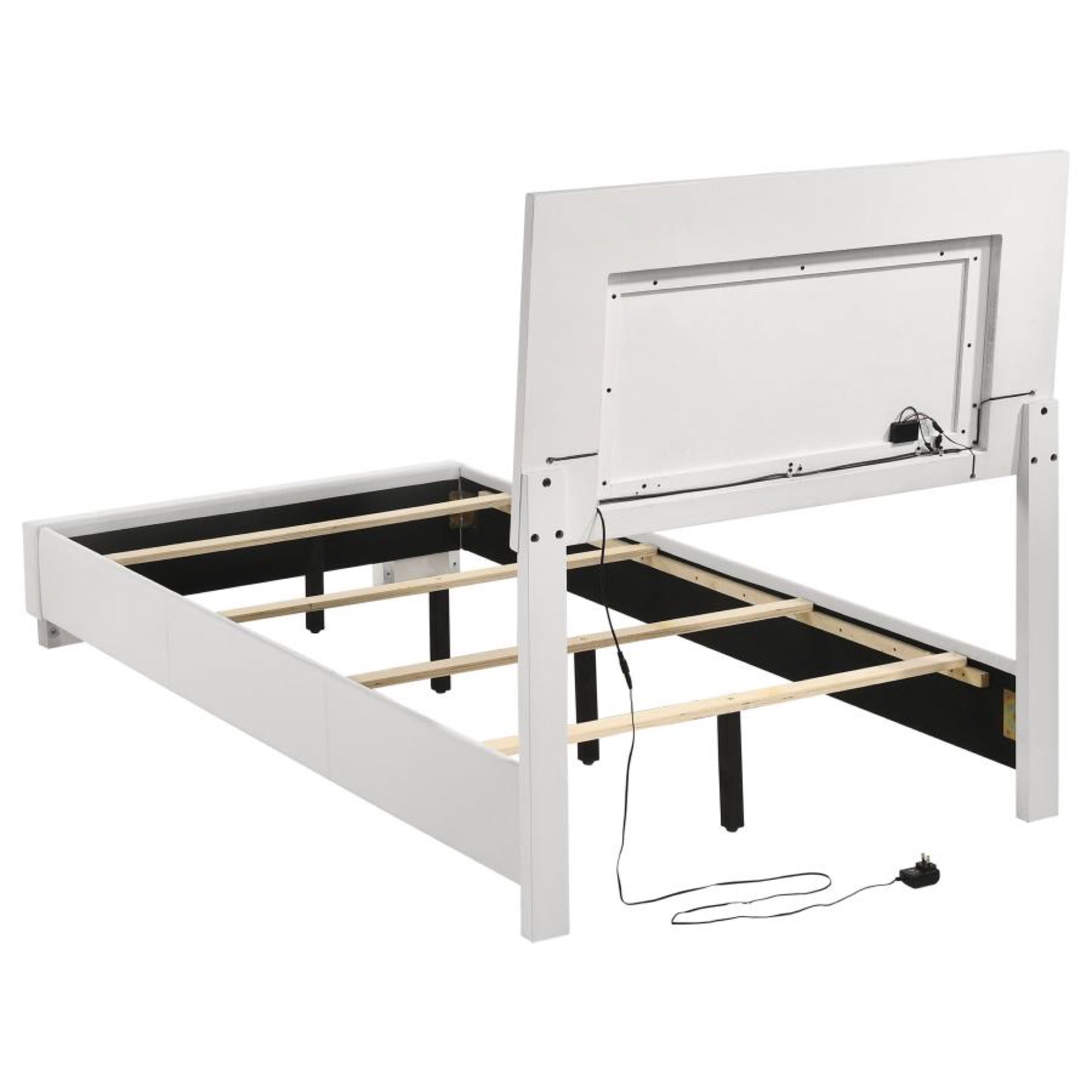 Felicity Twin Bed w/ LED Light - Adams Furniture