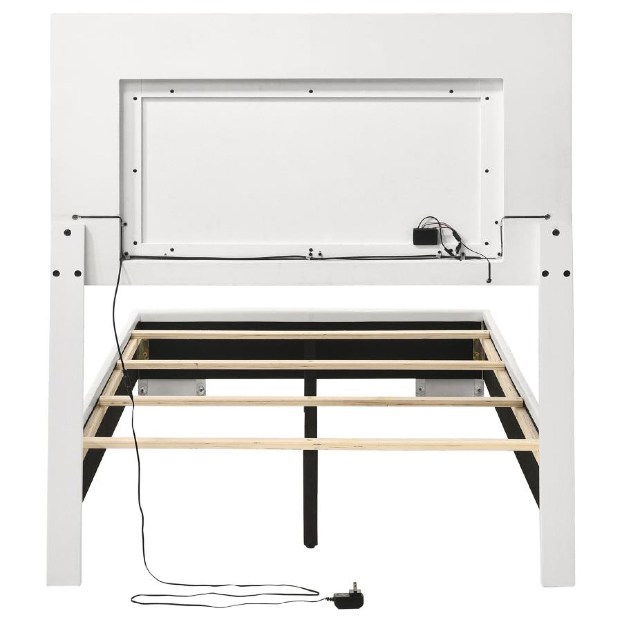 Felicity Twin Bed w/ LED Light - Adams Furniture