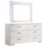 Felicity Dresser w/ LED Mirror