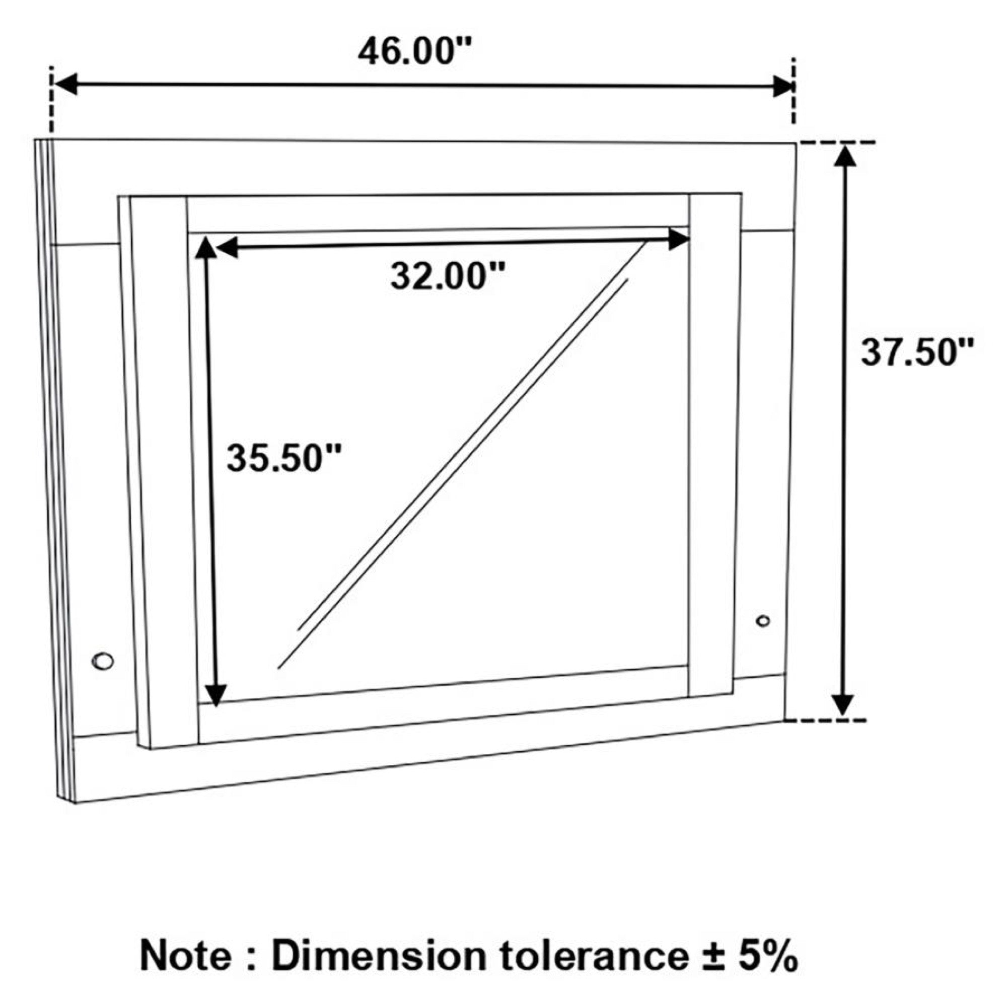 Felicity Dresser w/ LED Mirror - Adams Furniture