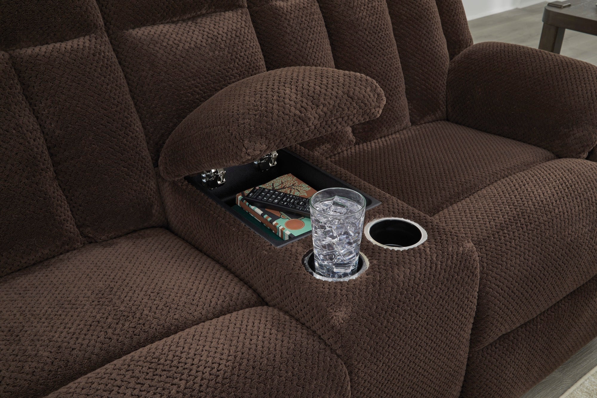 Oscar Power Reclining Living Room Set - Adams Furniture