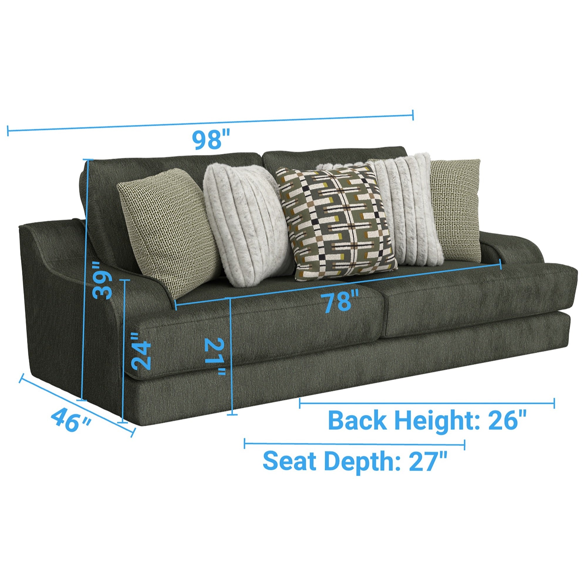Ireland Sofa - Adams Furniture