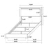 Harmony Full LED Panel Bed Black - Adams Furniture