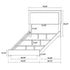 Harmony King 5 Piece Bedroom Set - Adams Furniture
