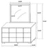 Harmony Queen 3 Piece Bedroom Set