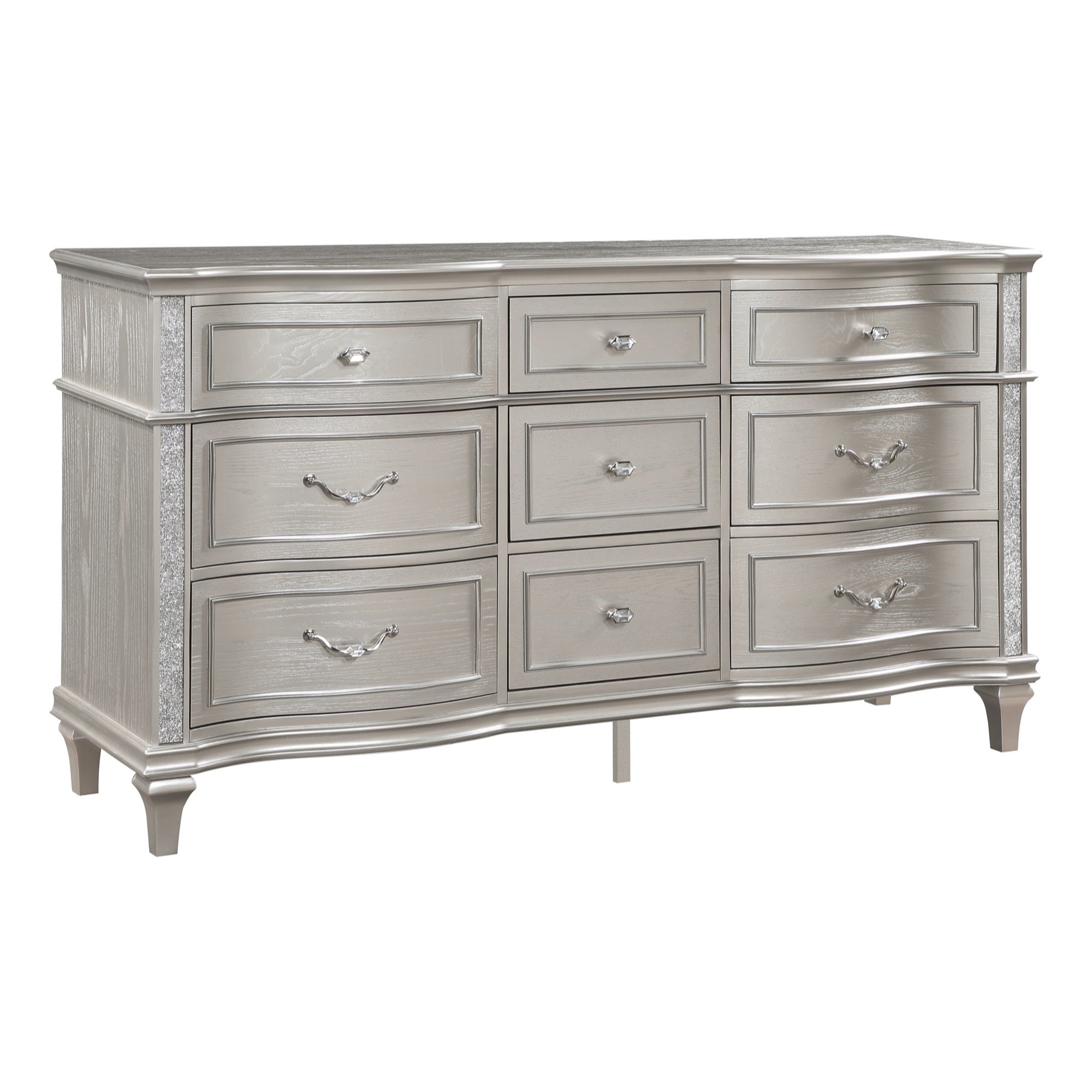 Evangeline King 3 Piece Upholstered Bedroom Set - Adams Furniture