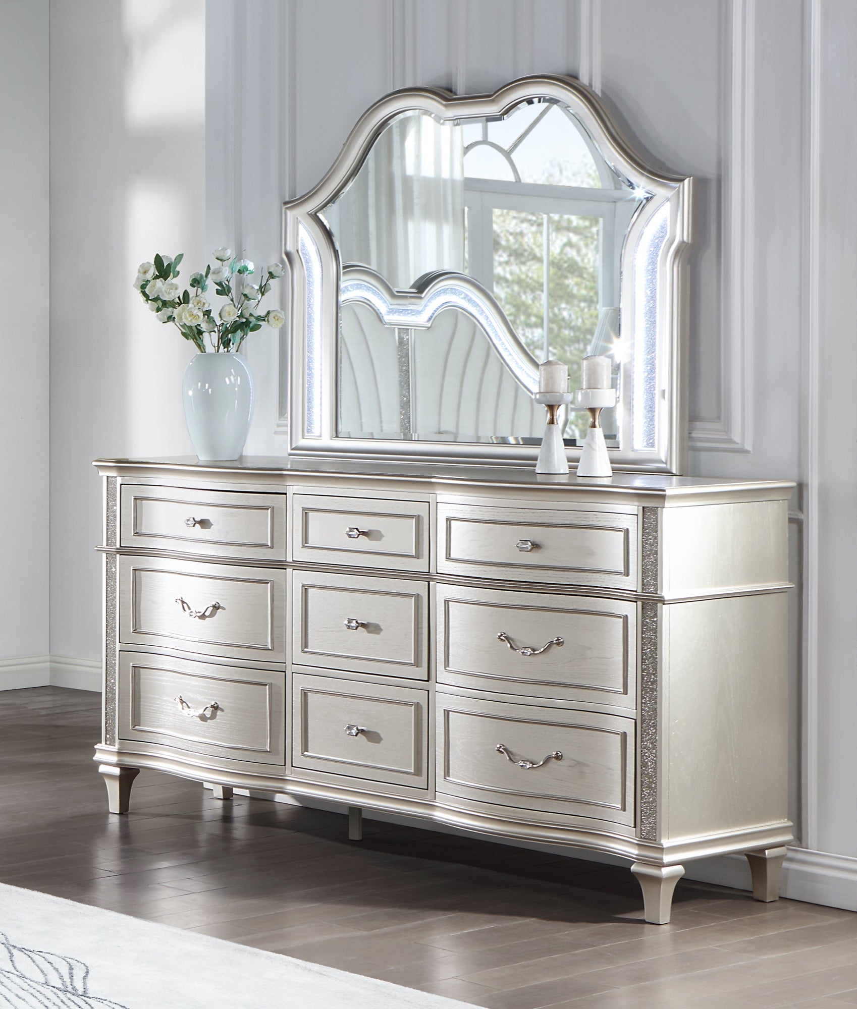 Evangeline Dresser & Mirror Evangeline Dresser & Mirror