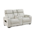 P2 CONSOLE LOVESEAT, TAUPE - 9516TPE-2PWH (31452)