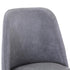 Grey Faux Leather Upholstered Stool (Set of 2)