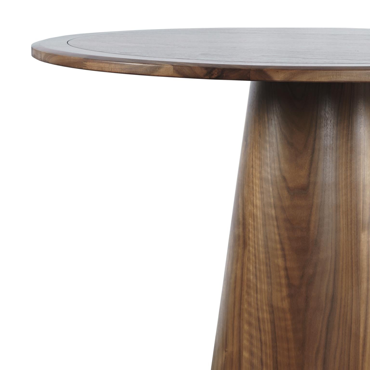 Walnut Counter Height Dining Table