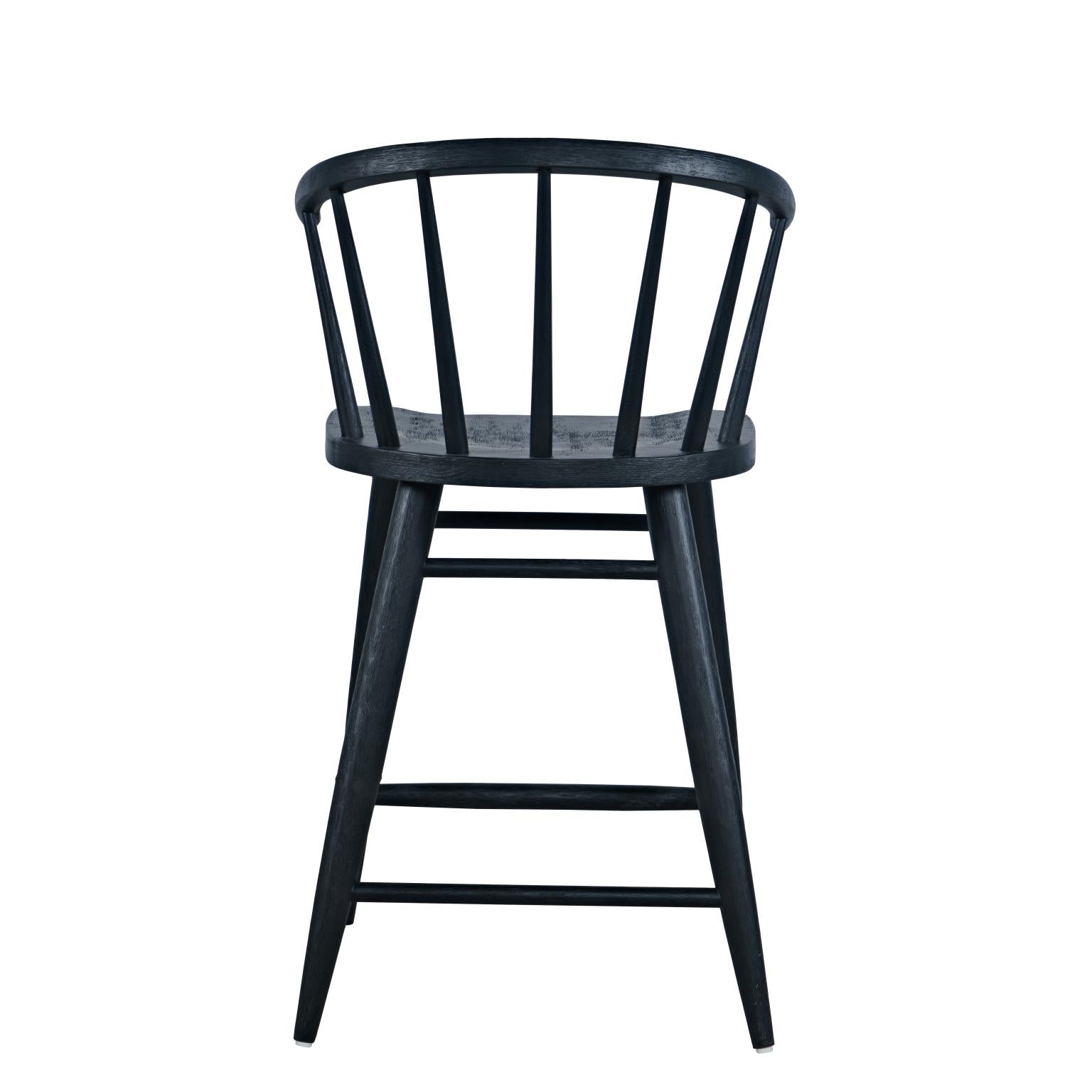 Black Spindle Bar Stool