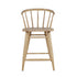 Natural Finish Spindle Bar Stool