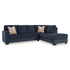 Ava 2-Piece Sectional with Chaise