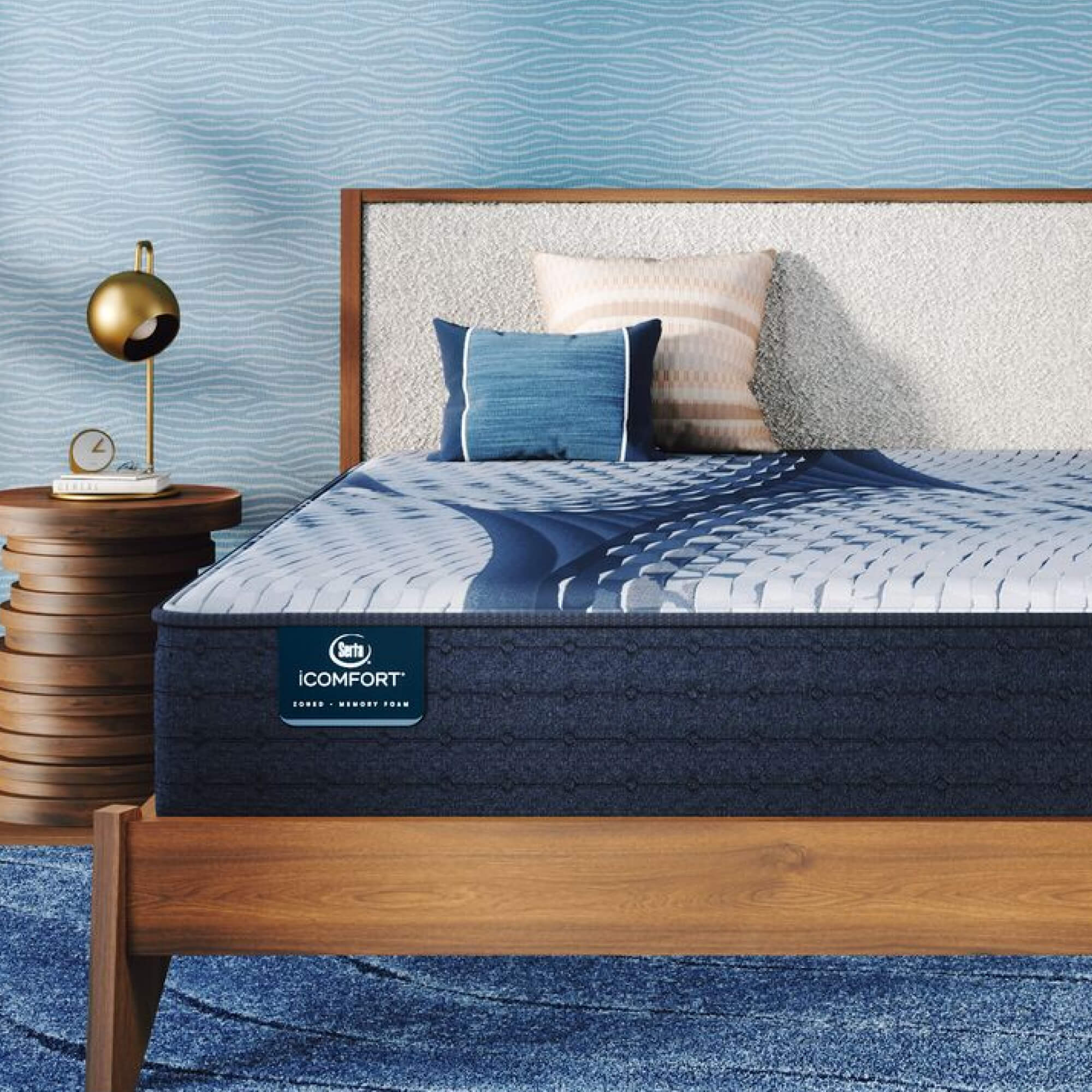 Serta iComfort Aveda Medium Firm King Mattress - Adams Furniture