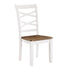 7PC DINING SET, CHERRY/WHT - 5894N-7P (31425)