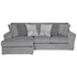 Glacier 2 Piece Sectional with Comfort Coil Seating