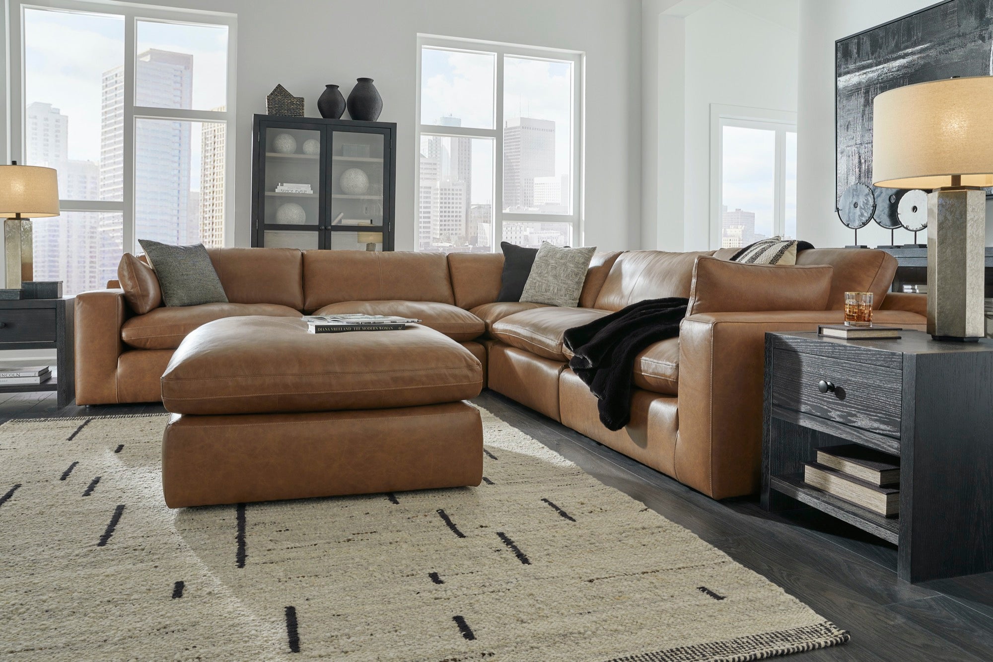 Aubrey 5-Piece Modular Sectional (Copy) - Adams Furniture