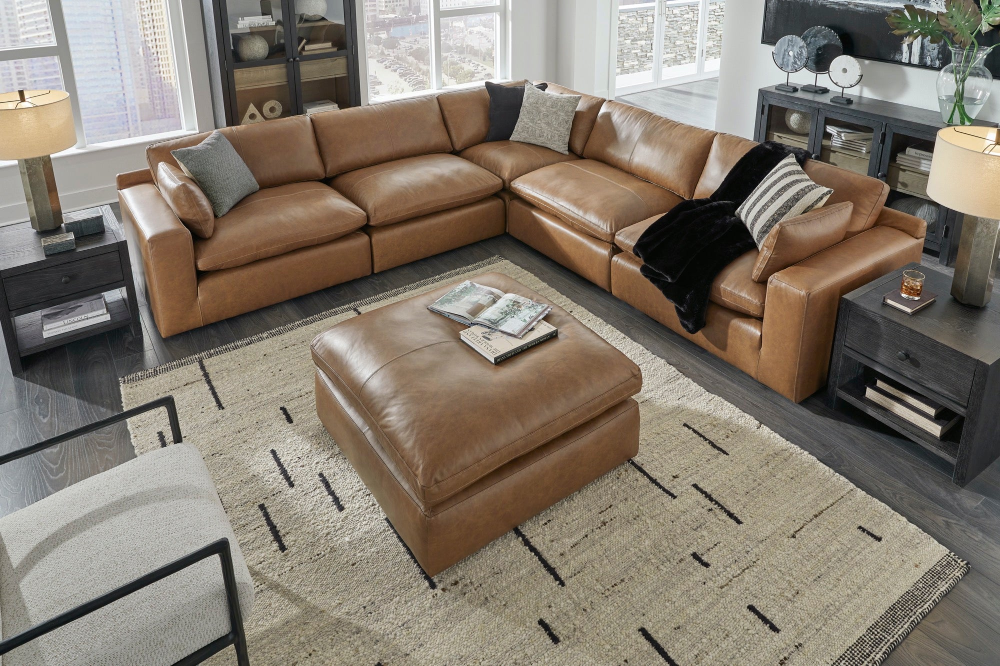 Aubrey 5-Piece Modular Sectional (Copy) - Adams Furniture