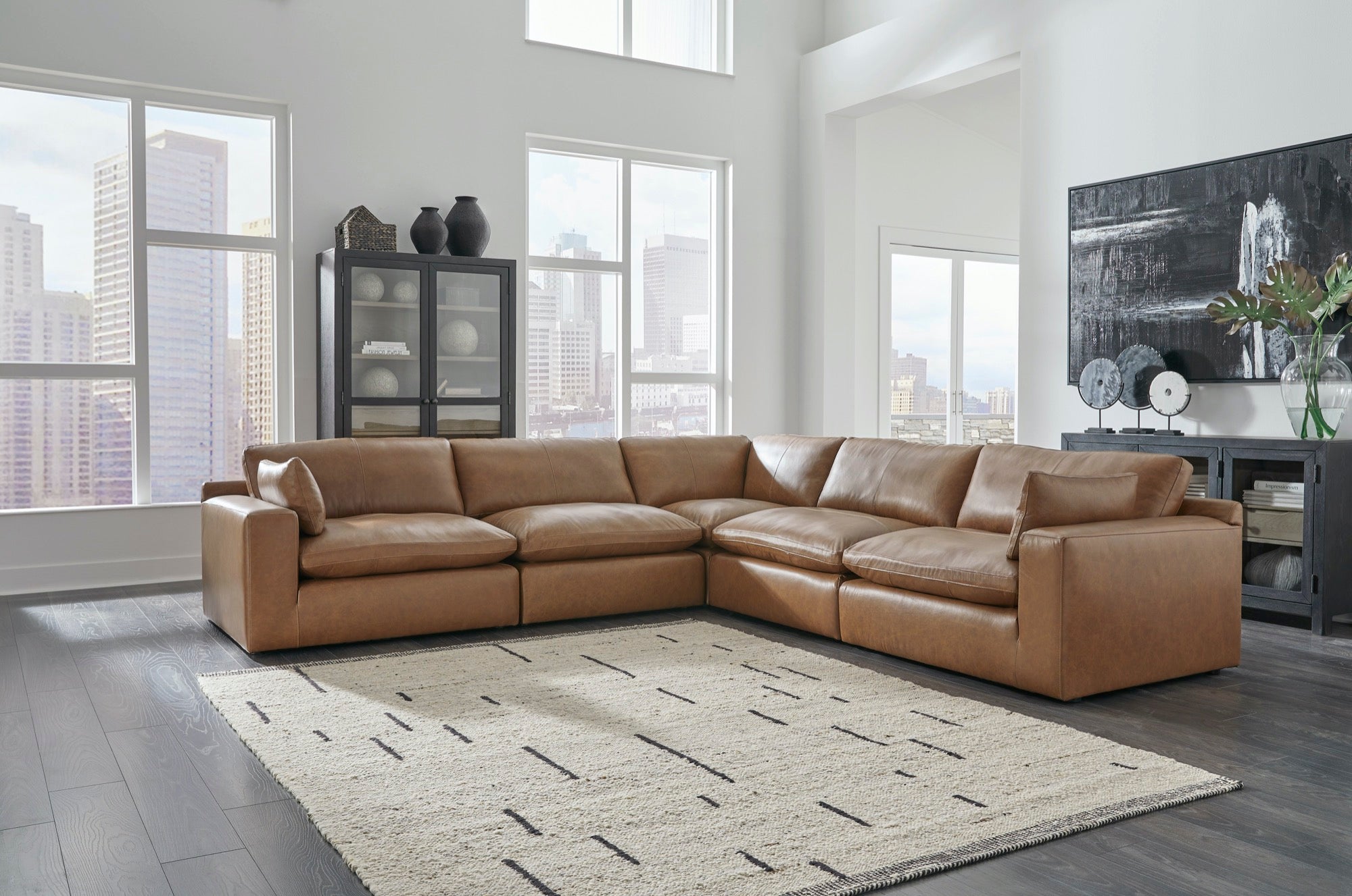 Aubrey 5-Piece Modular Sectional (Copy) - Adams Furniture
