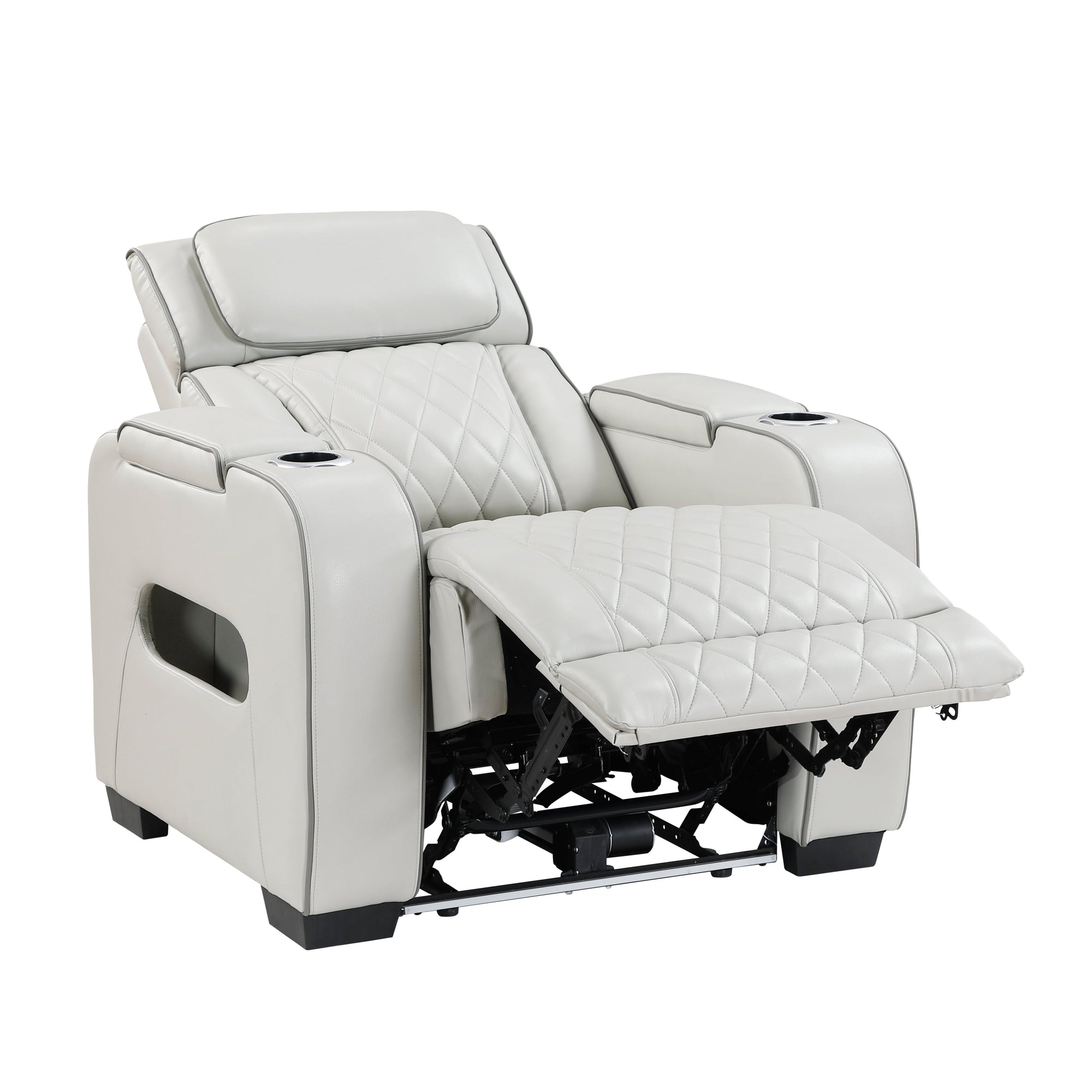 P2 RECLINER, TAUPE - 9516TPE-1PWH (31451)