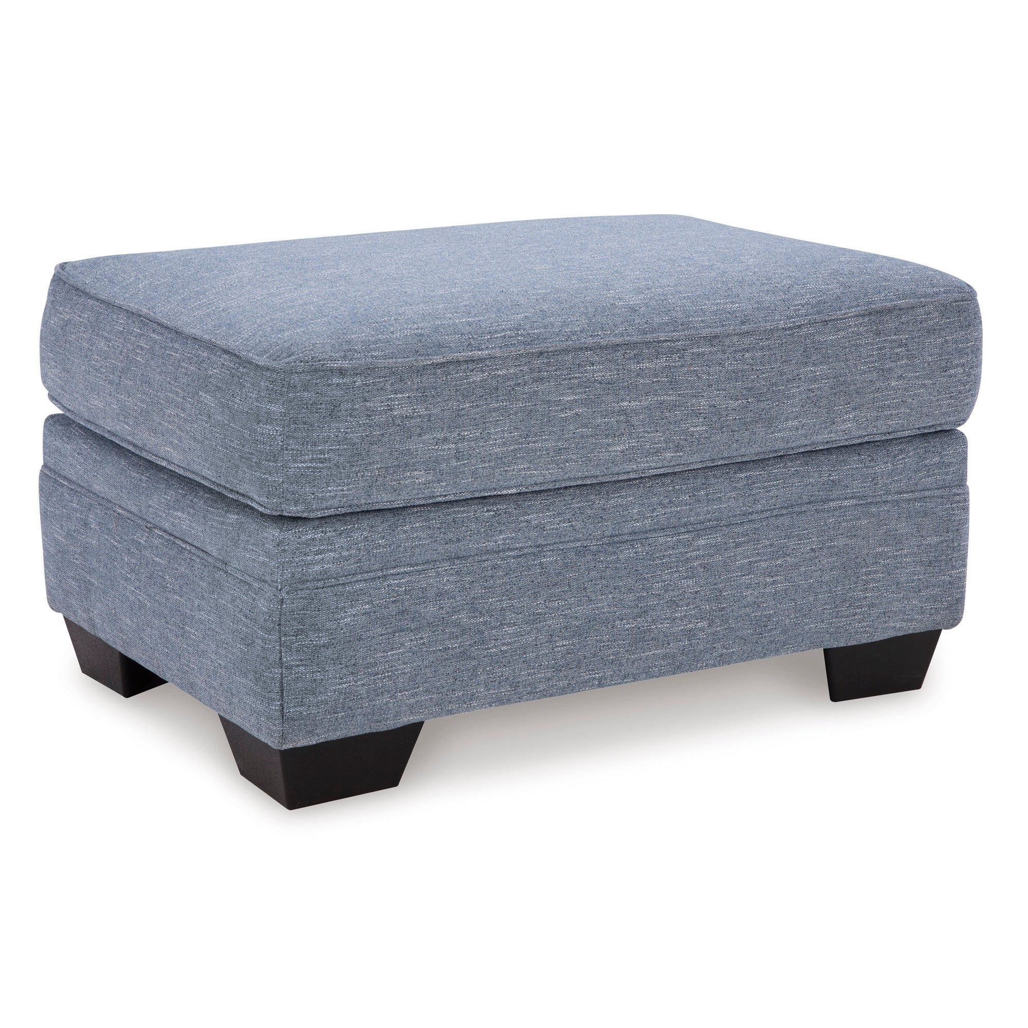 Charlotte Denim Ottoman