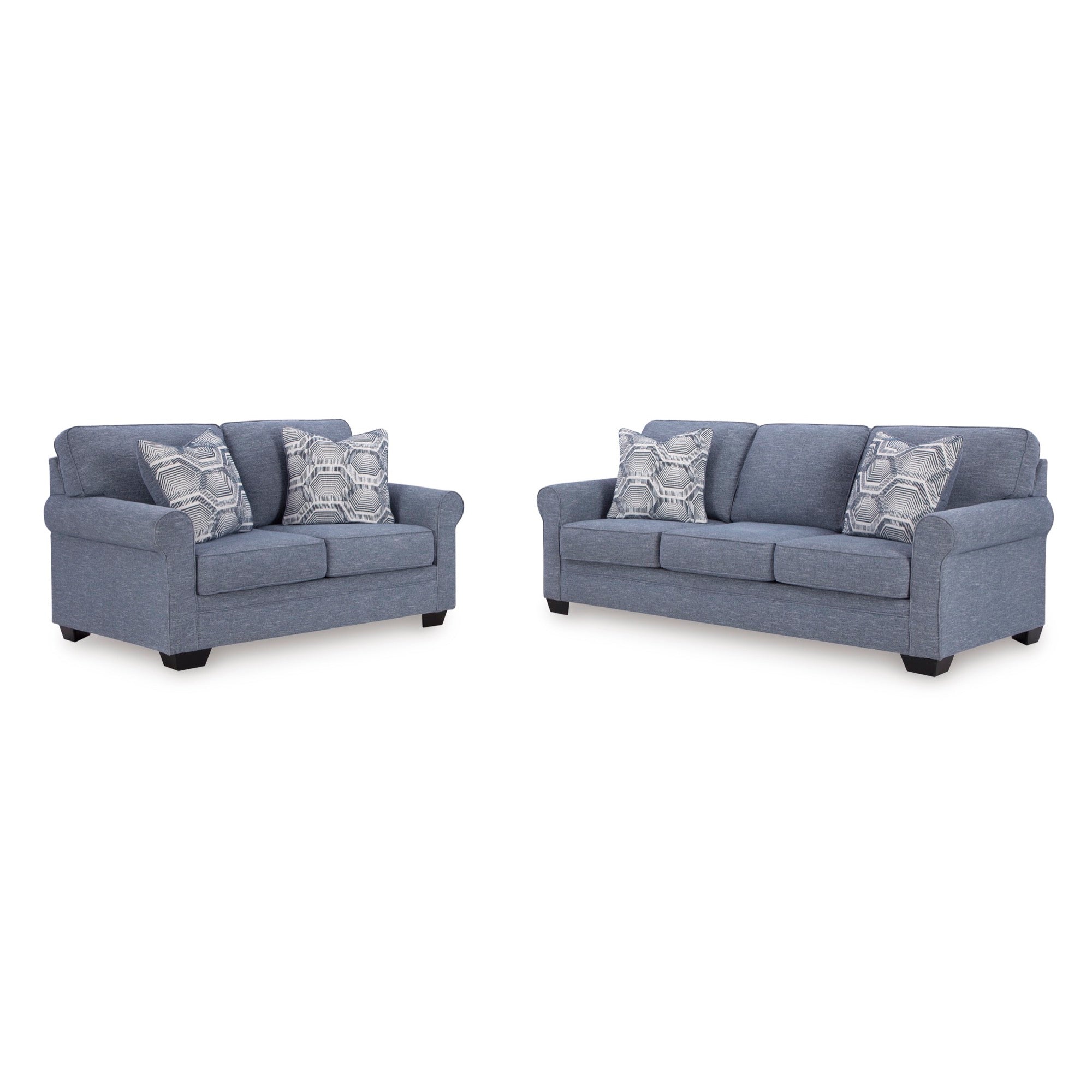 Charlotte Denim Living Room Set