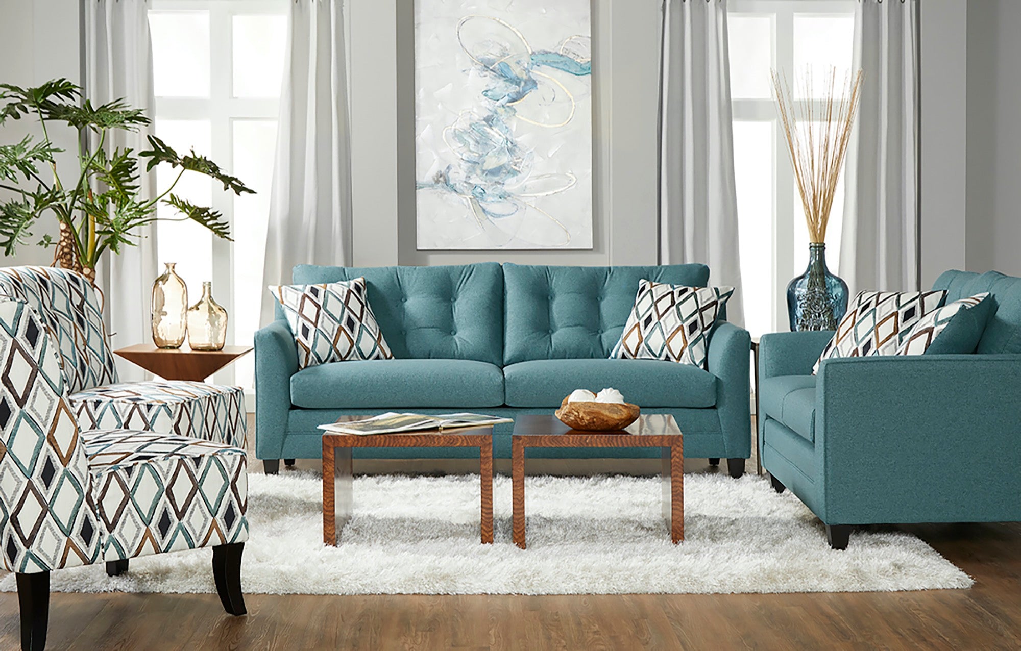 Wexler Splash Living Room Set