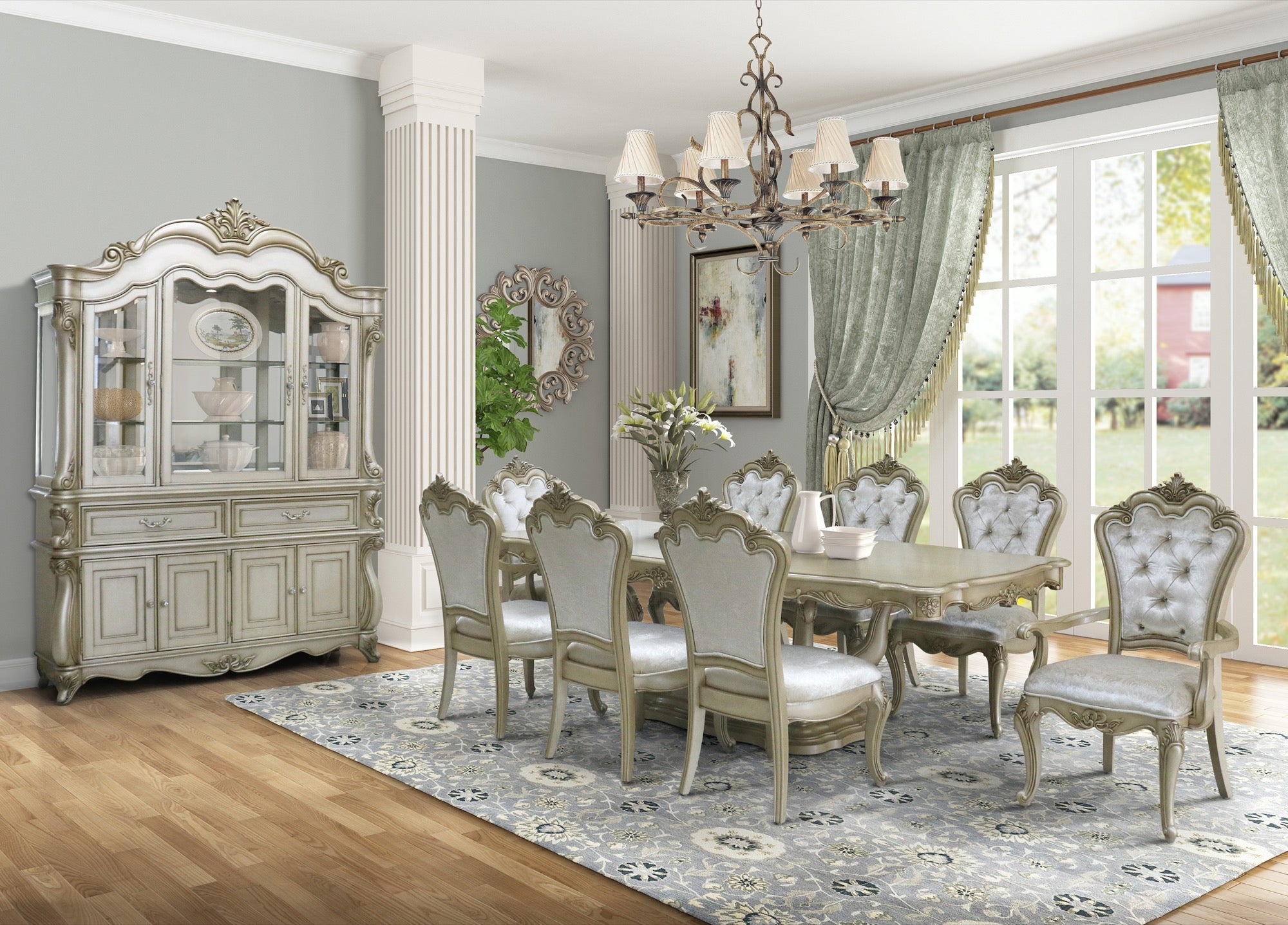 White Formal Dining Room Sets