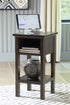 Marnville Dark Brown Accent Table - Adams Furniture