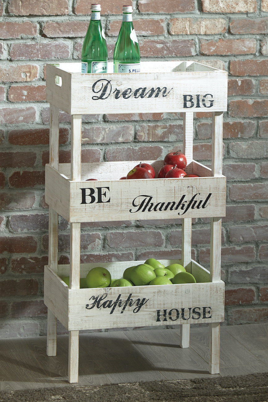 Yulton Storage Shelf - Adams Furniture