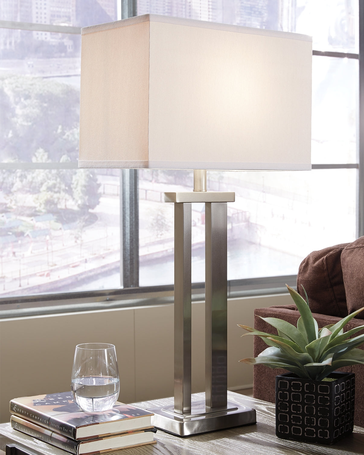 Aniela Metal Table Lamp (Set of 2) - Adams Furniture