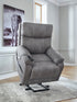 Slate Power Lift Recliner - Adams Furniture