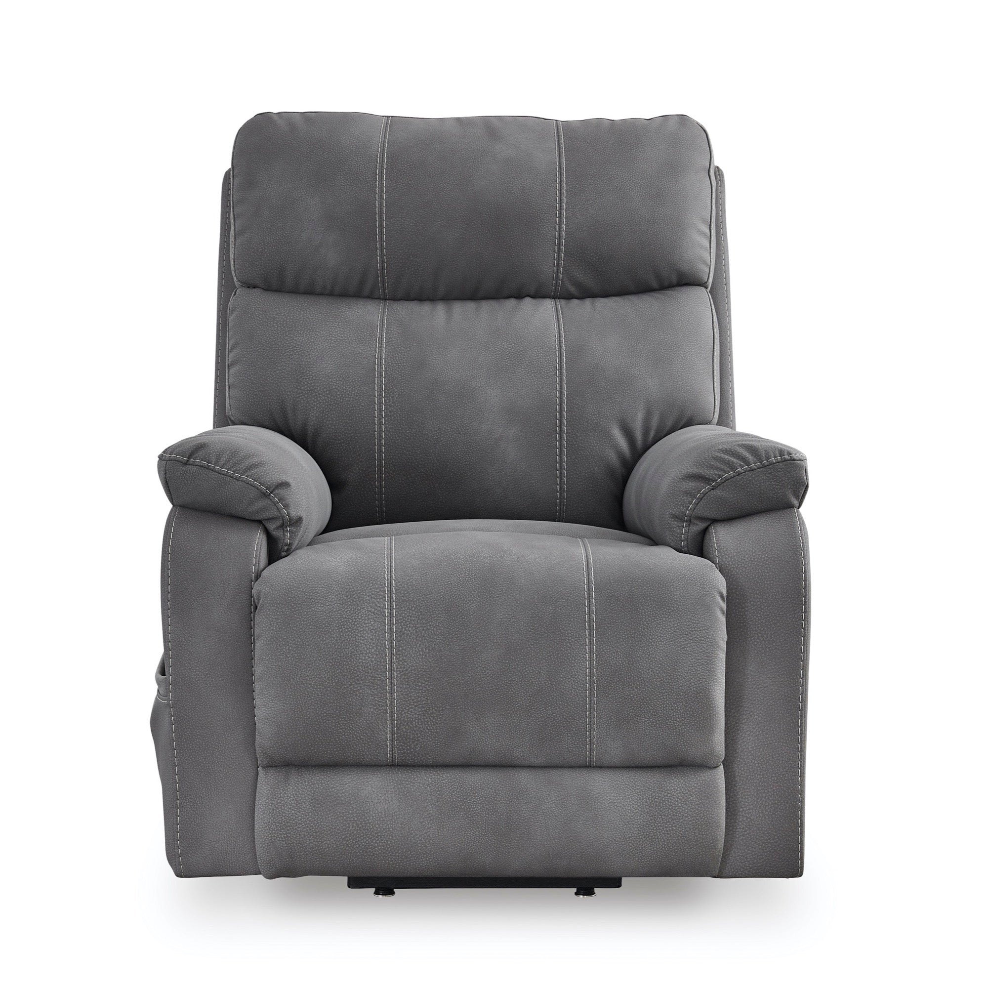 Slate Power Lift Recliner - Adams Furniture
