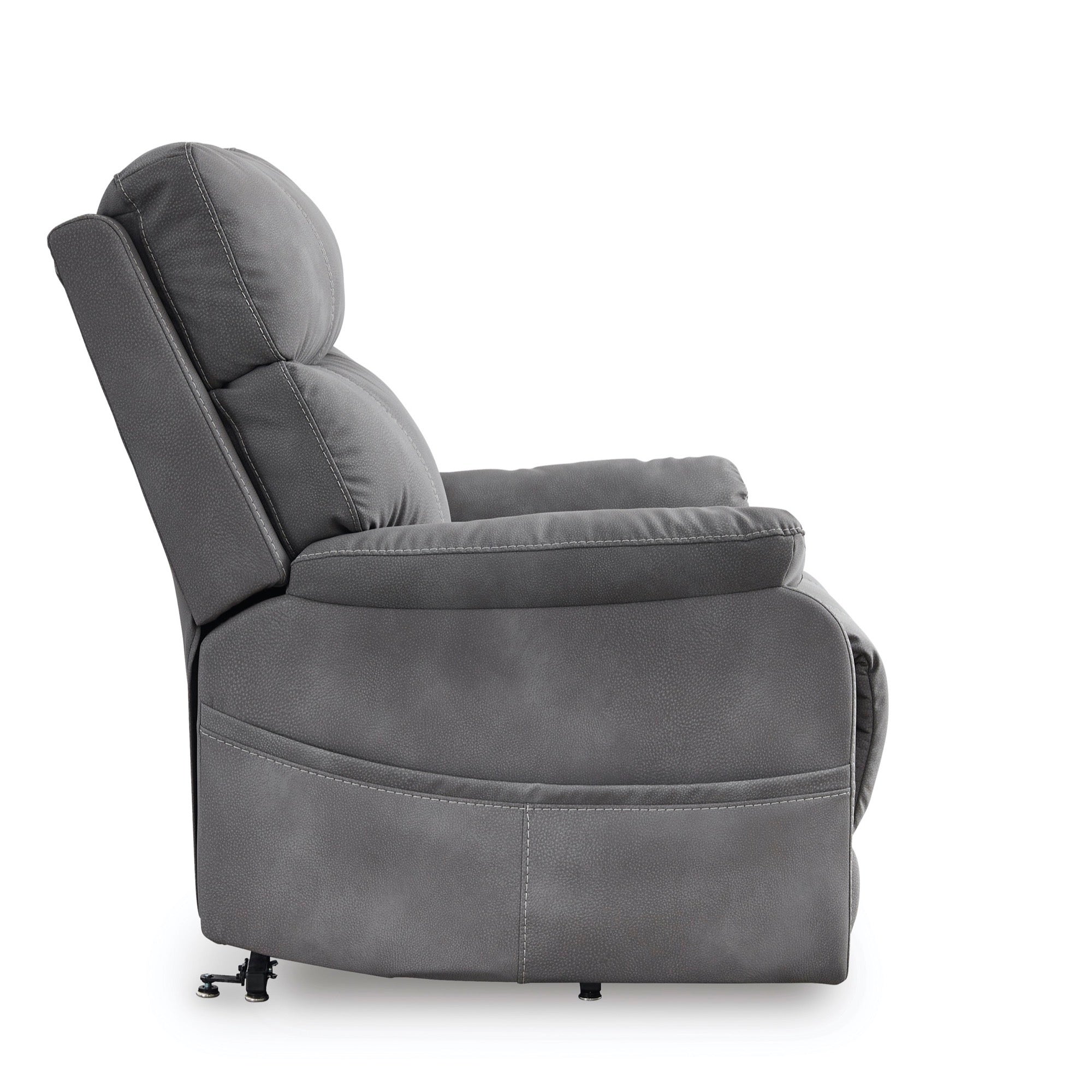 Slate Power Lift Recliner - Adams Furniture