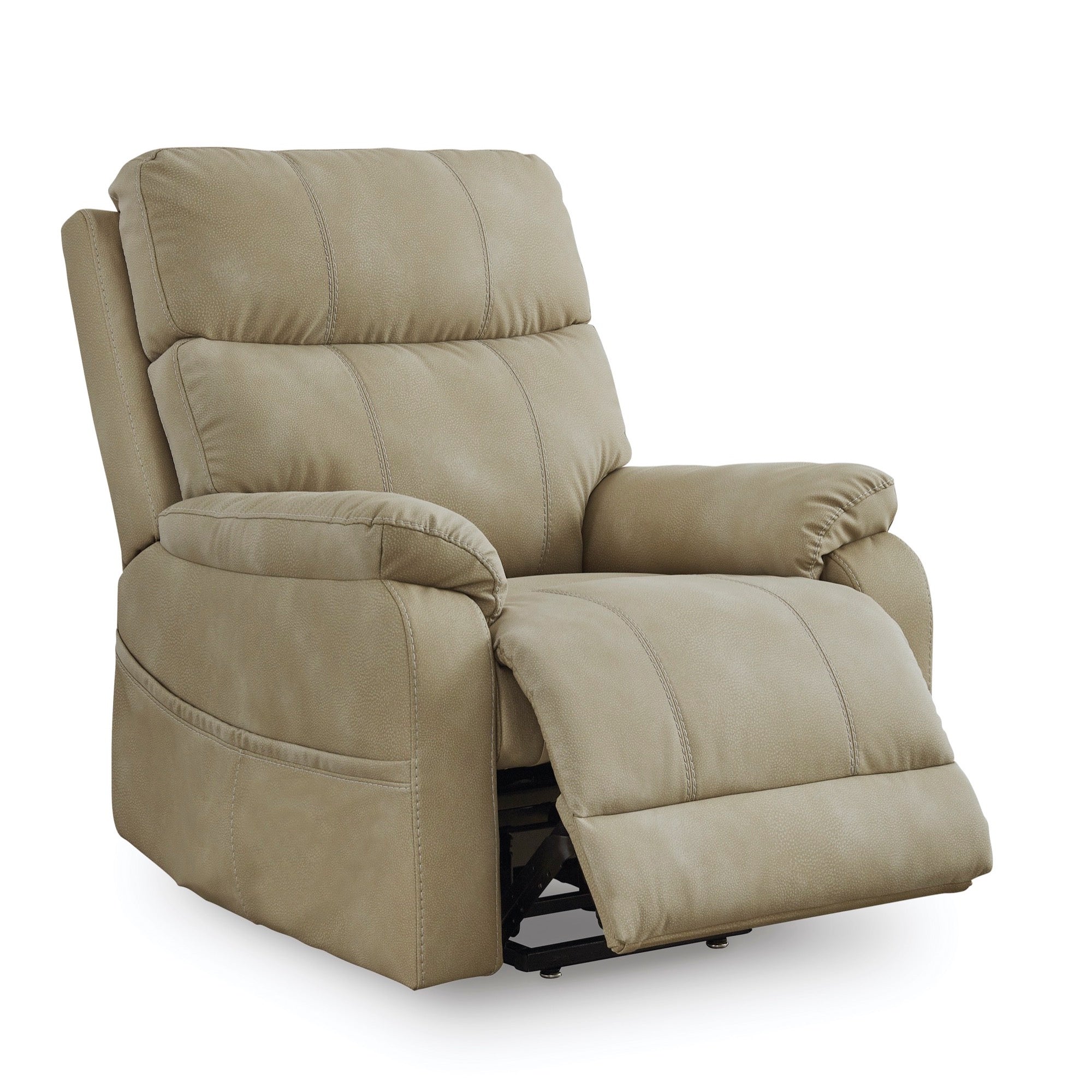 Sand Power Lift Recliner - Adams Furniture