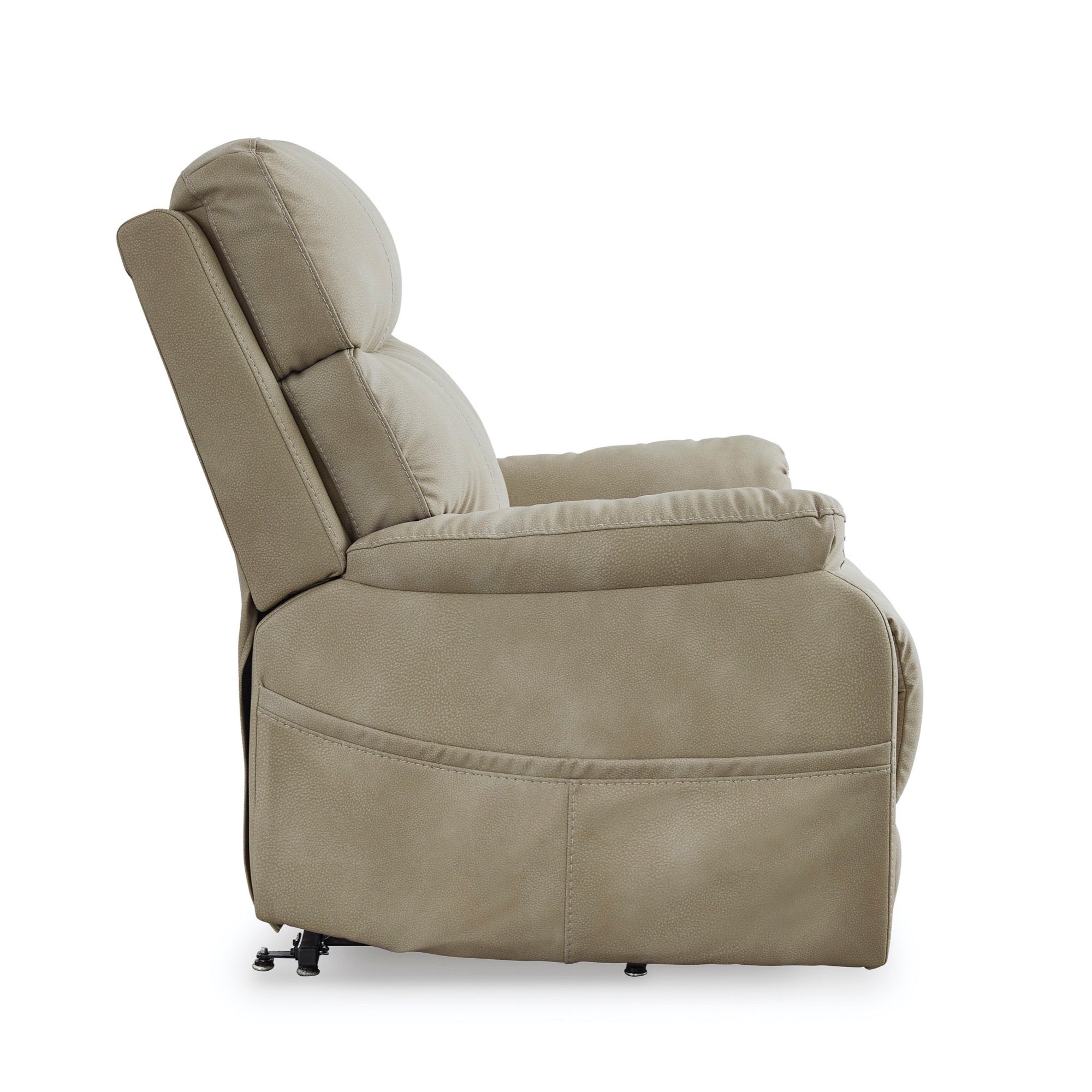 Sand Power Lift Recliner - Adams Furniture