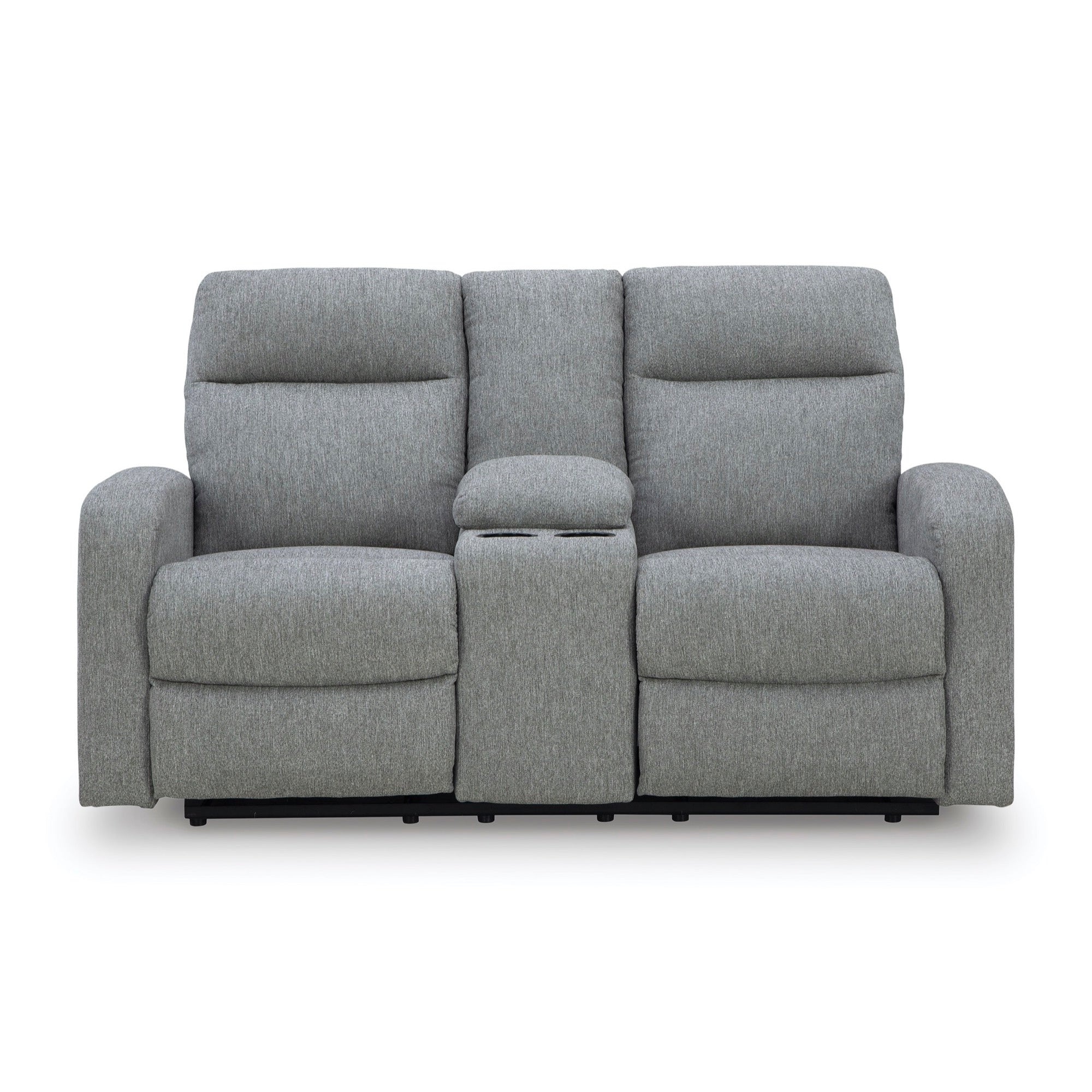 Grant Reclining Loveseat with Console - Adams Furniture
