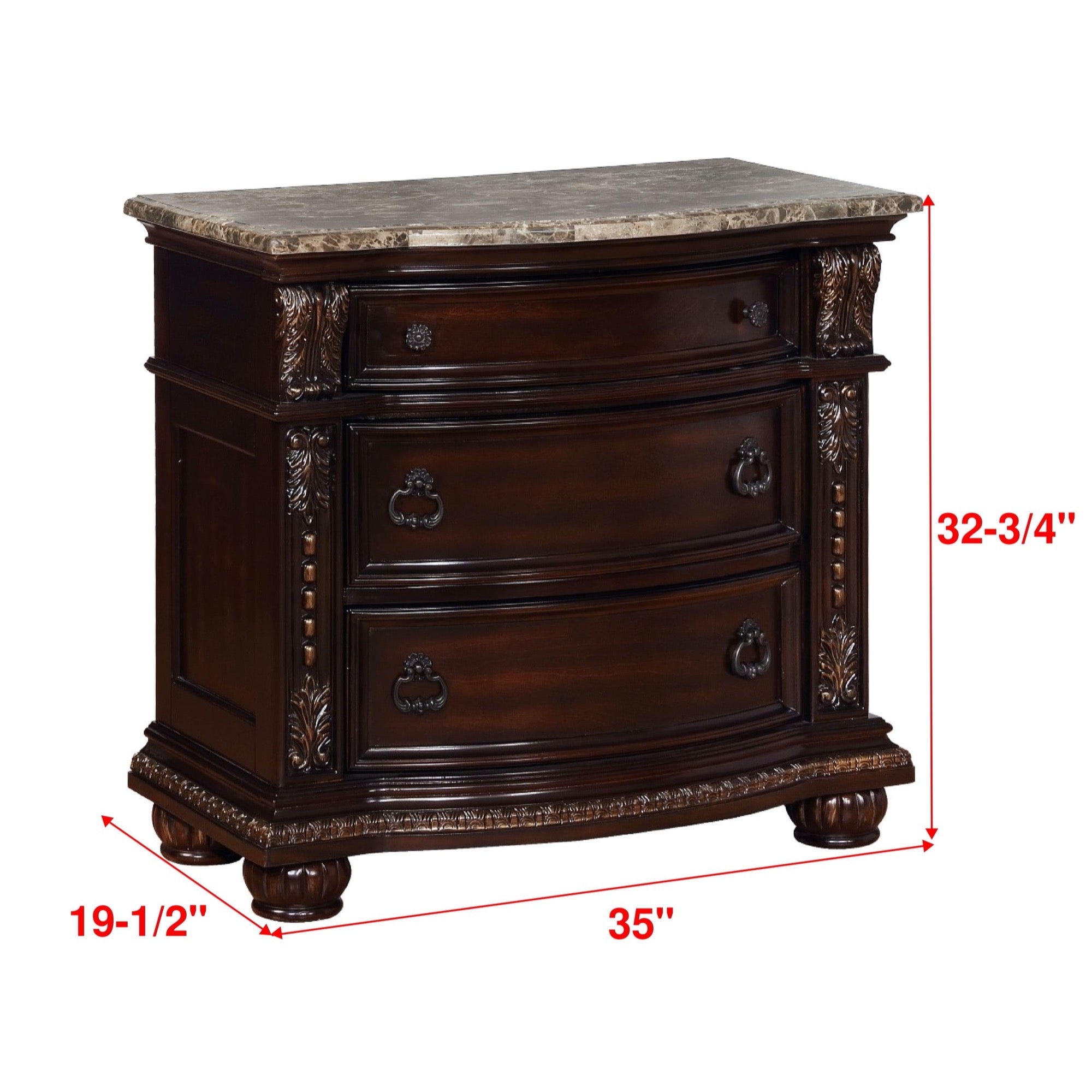 Stanley King 5 Piece Bedroom Set - Adams Furniture