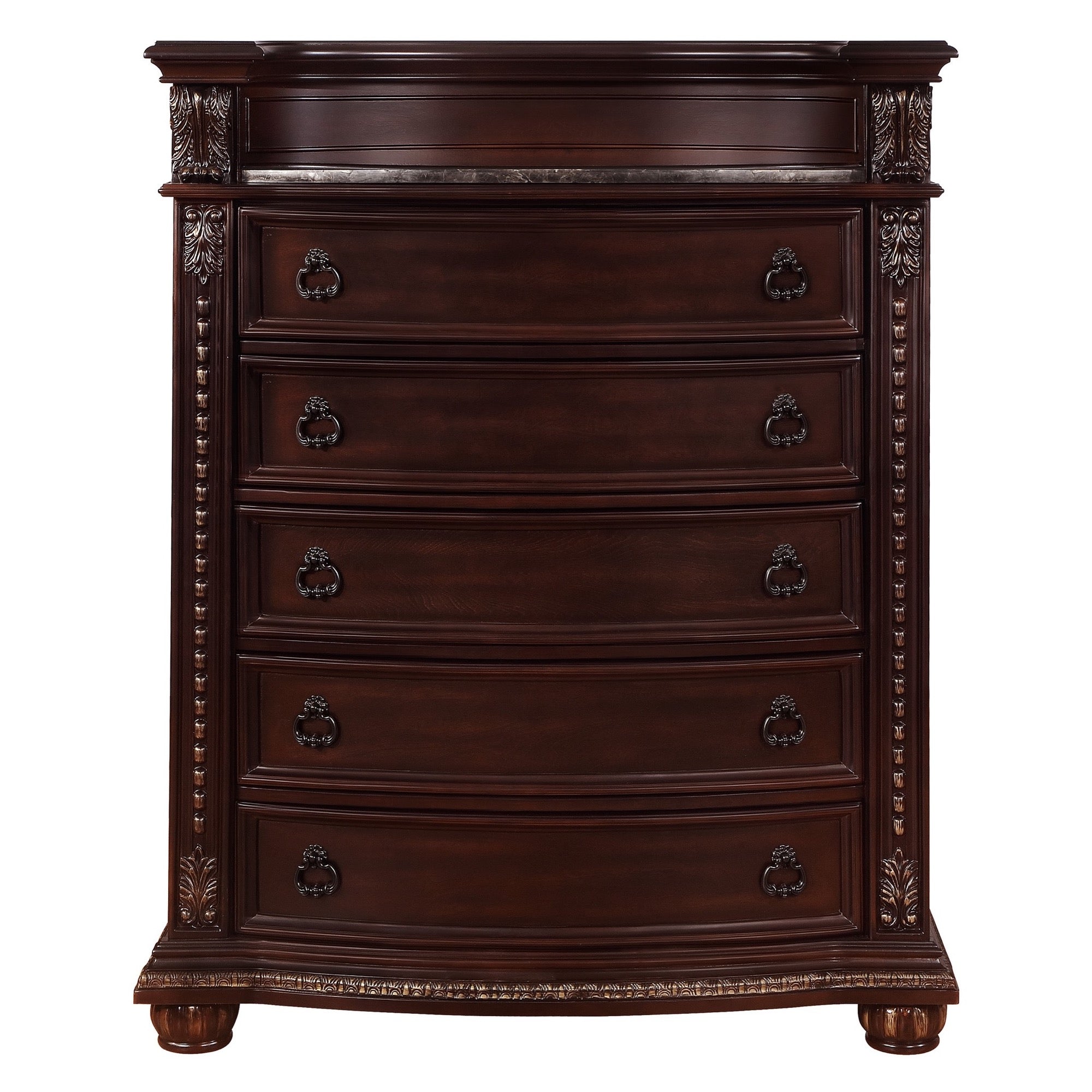 Stanley King 5 Piece Bedroom Set - Adams Furniture