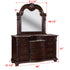Stanley King 5 Piece Bedroom Set - Adams Furniture