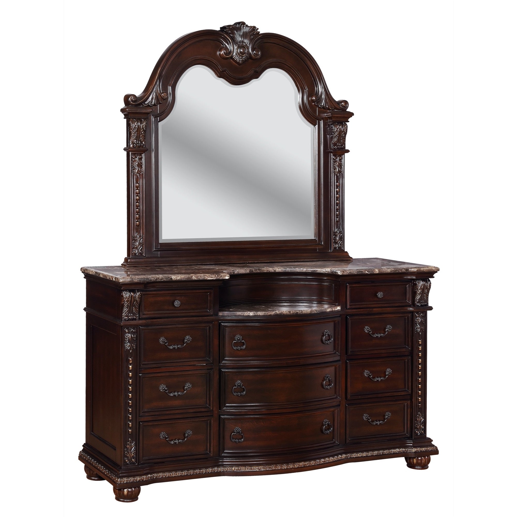 Stanley King 5 Piece Bedroom Set - Adams Furniture